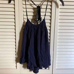 Free People Tank Top with Buckle Detail